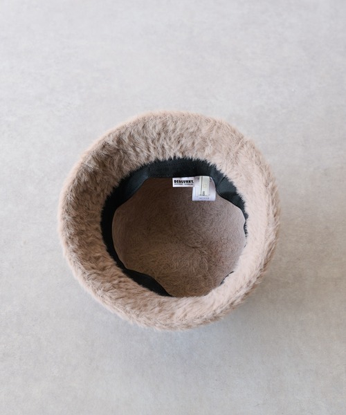 un dix cors（アンディコール）の「ファーバケットハット（ハット・レディース・ブラック/ライトベージュ・FREE）」の17枚目の写真