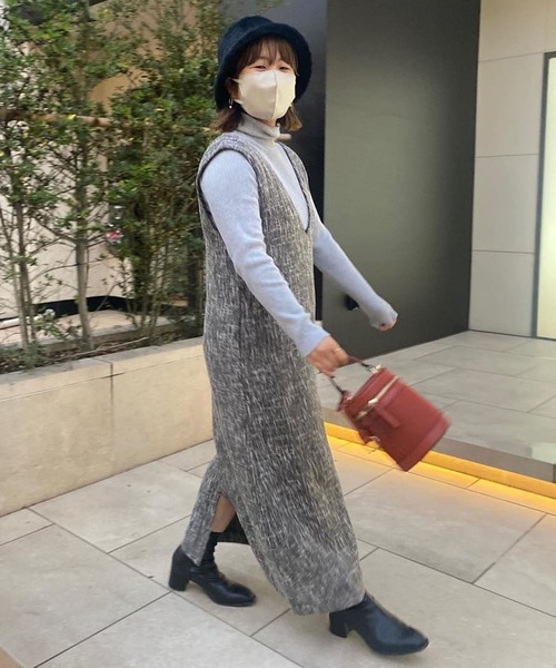 un dix cors（アンディコール）の「ファーバケットハット（ハット・レディース・ブラック/ライトベージュ・FREE）」の19枚目の写真