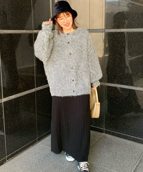 un dix cors（アンディコール）の「ファーバケットハット（ハット・レディース・ブラック/ライトベージュ・FREE）」の20枚目の写真