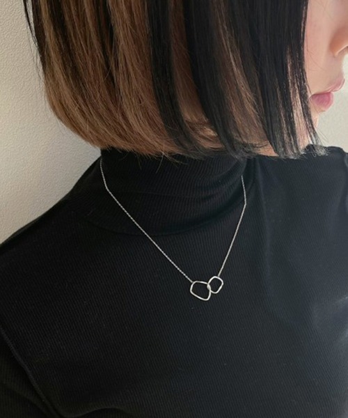 apres jour mignon（アプレジュールミニョン）の「【apresjour mignon×ARIAZ】変形ネックレス（ネックレス・レディース・シルバー/ゴールド・ONESIZE）」の7枚目の写真