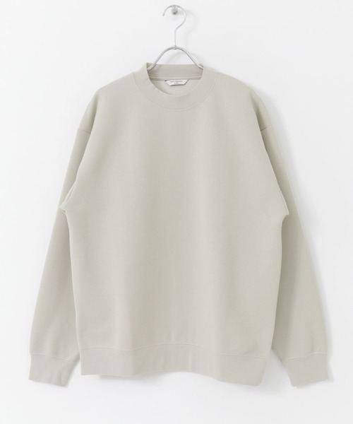 URBAN RESEARCH DOORS(アーバンリサーチドアーズ)の「ダブルフェイスプルオーバー(スウェット・メンズ・ライトベージュ/ネイビー/オレンジ/ブラウン・LARGE/MEDIUM)」の11枚目の写真