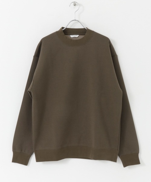 URBAN RESEARCH DOORS(アーバンリサーチドアーズ)の「ダブルフェイスプルオーバー(スウェット・メンズ・ライトベージュ/ネイビー/オレンジ/ブラウン・LARGE/MEDIUM)」の17枚目の写真