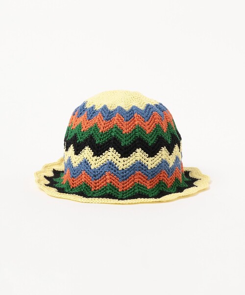 BEAMS BOY(ビームスボーイ)の「maturely / Border Hat(ハット・レディース・その他/グリーン・ONE SIZE)」の3枚目の写真