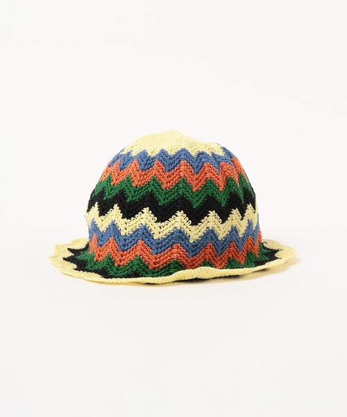 BEAMS BOY(ビームスボーイ)の「maturely / Border Hat(ハット・レディース・その他/グリーン・ONE SIZE)」の4枚目の写真