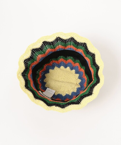 BEAMS BOY(ビームスボーイ)の「maturely / Border Hat(ハット・レディース・その他/グリーン・ONE SIZE)」の6枚目の写真