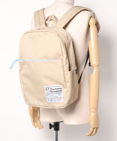 ACCOMMODE（アコモデ）の「【Universal Filmarket】アンブリン　スクエアリュック（バックパック/リュック・レディース・ベージュ/カーキ/グレー/ブルー・FREE）」の7枚目の写真