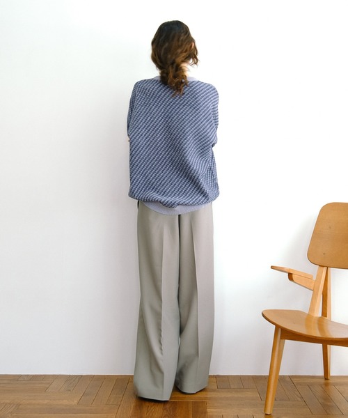 TINA：JOJUN（ティーナジョジュン）の「High&Lowウエスト パンツ TINA：JOJUN（その他パンツ・レディース・グレー/カーキブラウン/ブラック・S/M）」の20枚目の写真