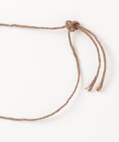 シルバービーズ/ボール(S)/ヘンプコード（ネックレス）｜VIVIFY