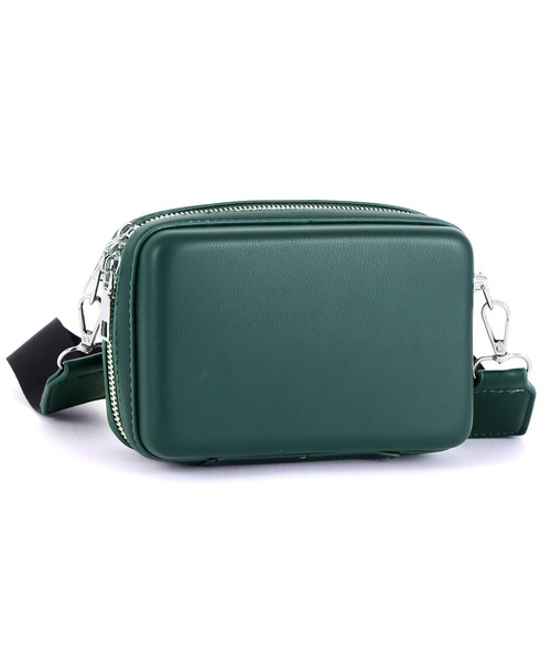 Figments（フィグメンツ）の「スクエアショルダーバッグ（ショルダーバッグ・レディース・ブラック/ダークグリーン・FREE）」の12枚目の写真