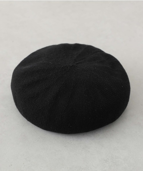 archives（アルシーヴ）の「コットンサーモベレー（ハンチング/ベレー帽・レディース・グレイッシュベージュ/ベージュ/ブラック・FREE）」の5枚目の写真
