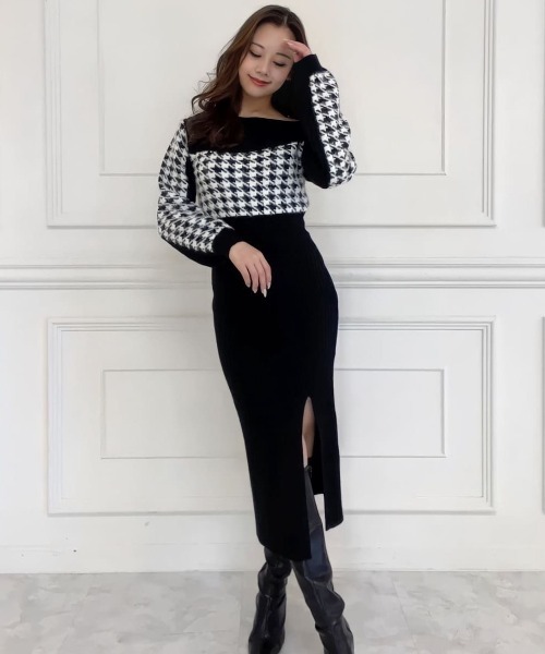 ロイヤルパーティー　　柄シャツワンピース ロイヤルパーティー ROYAL PARTY コルセット風フロントZIPシャツ