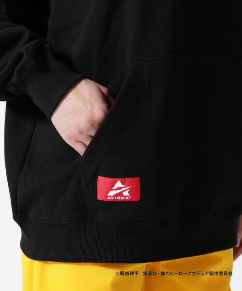 AVIREX（アヴィレックス）の「【AVIREX×MY HERO ACADEMIA】 HOODIE / 僕のヒーローアカデミア / アヴィレックス（パーカー・メンズ・ブラック・L/M/XL）」の20枚目の写真