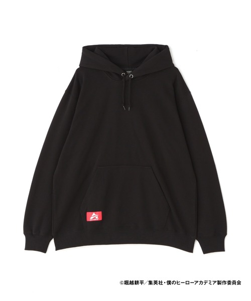 AVIREX（アヴィレックス）の「【AVIREX×MY HERO ACADEMIA】 HOODIE / 僕のヒーローアカデミア / アヴィレックス（パーカー・メンズ・ブラック・L/M/XL）」の3枚目の写真