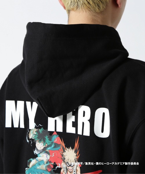 AVIREX（アヴィレックス）の「【AVIREX×MY HERO ACADEMIA】 HOODIE / 僕のヒーローアカデミア / アヴィレックス（パーカー・メンズ・ブラック・L/M/XL）」の14枚目の写真