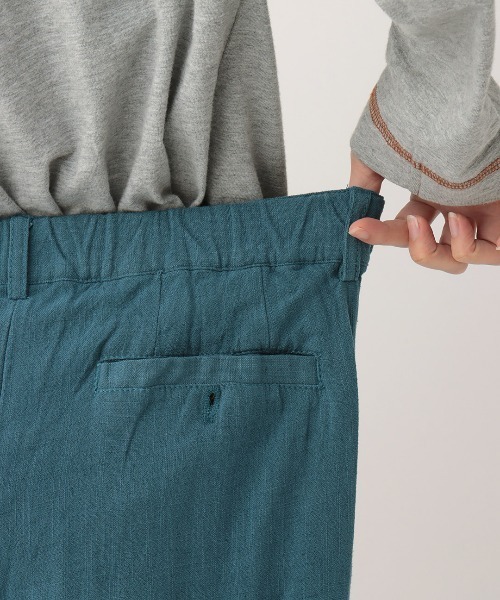 チチカカ（チチカカ）の「ウォッシャブルレーヨン麻パンツ（その他パンツ・レディース・ブルー/グレー/ブラック・FREE）」の13枚目の写真