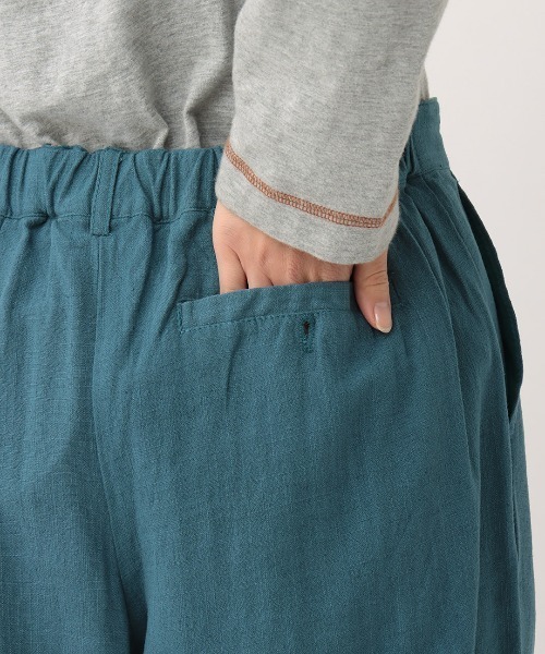 チチカカ（チチカカ）の「ウォッシャブルレーヨン麻パンツ（その他パンツ・レディース・ブルー/グレー/ブラック・FREE）」の14枚目の写真