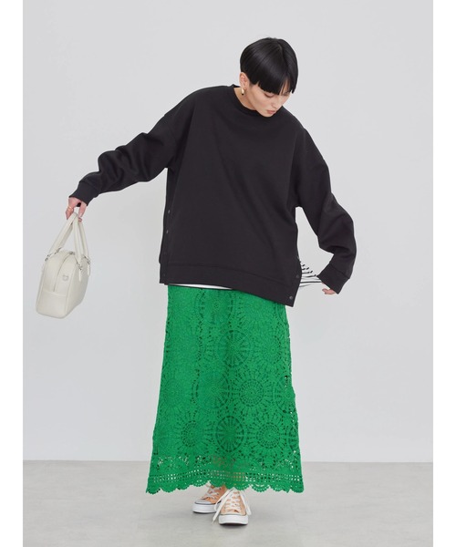 AMERICAN HOLIC(アメリカンホリック)の「レースタイトスカート(スカート・レディース・グリーン/アイボリー/レッド・S/M/L)」の10枚目の写真