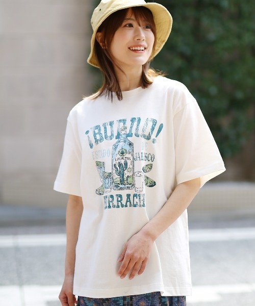 チチカカ（チチカカ）の「テキーラＴシャツ【ユニセックス】（Tシャツ/カットソー・メンズ・ブラック/ホワイト・MEDIUM/LARGE）」の2枚目の写真