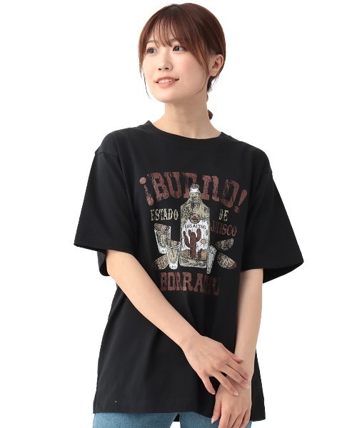 チチカカ（チチカカ）の「テキーラＴシャツ【ユニセックス】（Tシャツ/カットソー・メンズ・ブラック/ホワイト・MEDIUM/LARGE）」の6枚目の写真
