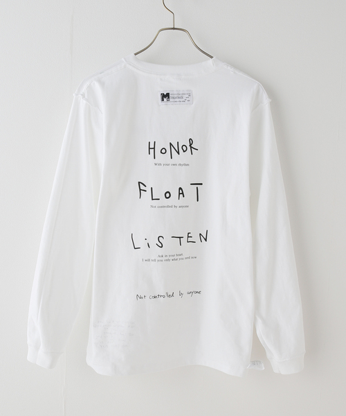 SKIN（スキン）の「【SKIN/スキン】 ロングスリーブ LOGO Tシャツ（Tシャツ/カットソー・レディース・ホワイト・FREE）」の18枚目の写真