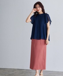 サイドフラップポケットIラインスカート