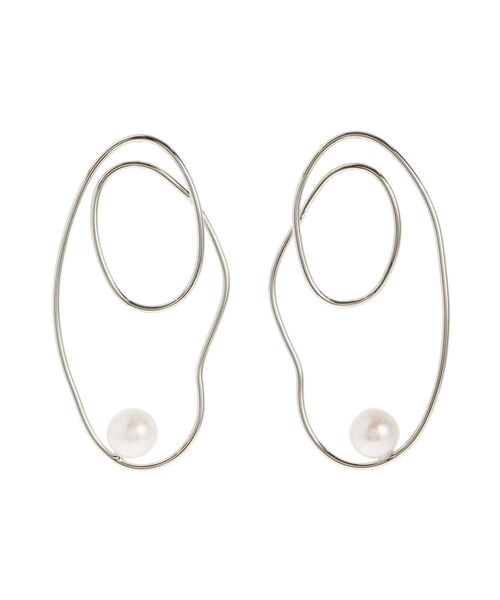 ELENDEEK(エレンディーク)の「ウェンディングパールピアス(ピアス(両耳用)・レディース・シルバー/ゴールド・FREE)」の1枚目の写真