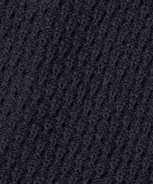 allureville（アルアバイル）の「フリゼVネックニットジャケット（カーディガン/ボレロ・レディース・ネイビー/オフホワイト・2）」の12枚目の写真