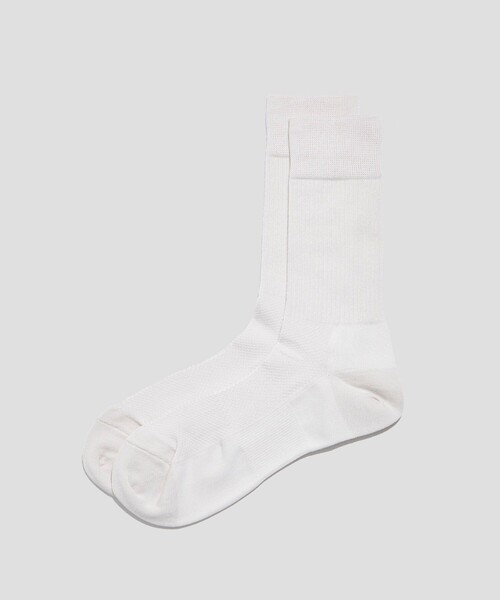 UNITED TOKYO(ユナイテッドトウキョウ)の「POWER FIT COTTON SOCKS(ソックス/靴下・メンズ・ダークグレー/オフホワイト/ライトグレー/ブラック/ブルー・FREE)」の7枚目の写真