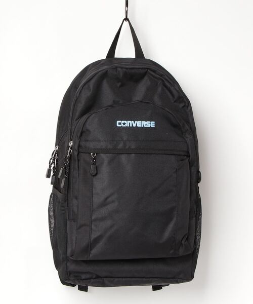 CONVERSE(コンバース)の「CONVERSE コンバース バックパック CV NEW LOGO POLY BACKPACK M / 18421900(バックパック/リュック・メンズ・ホワイト/ピンク/ブラック/サックスブルー・FREE)」の2枚目の写真