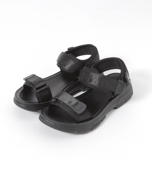 LOWRYS FARM(ローリーズファーム)の「カンドウフィットスポサン 177270(サンダル・レディース・ブラック/ホワイト・MEDIUM/LARGE)」の13枚目の写真