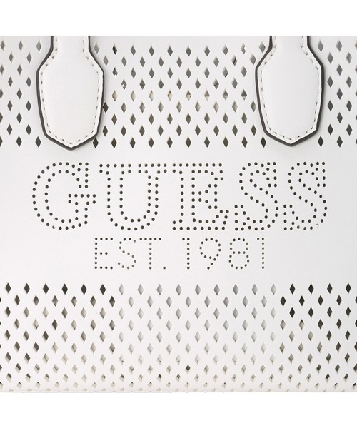 Guess（ゲス）の「KATEY Perforated Mini Tote（トートバッグ・レディース・ブラウン/ホワイト/ピンク/ブラック・ONE SIZE）」の17枚目の写真