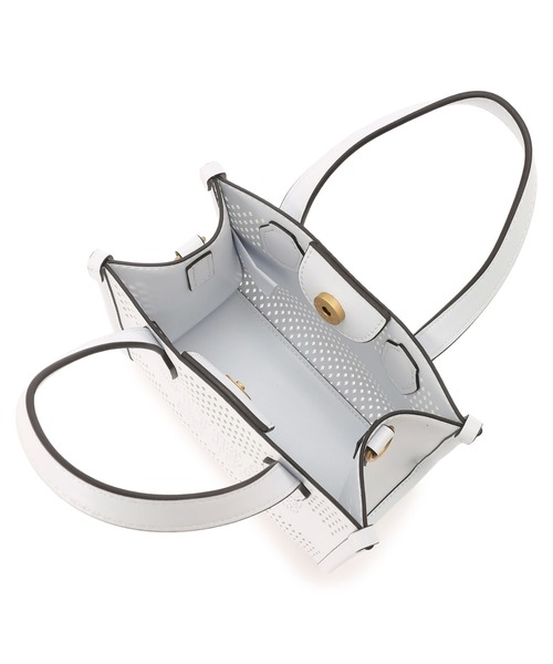 Guess（ゲス）の「KATEY Perforated Mini Tote（トートバッグ・レディース・ブラウン/ホワイト/ピンク/ブラック・ONE SIZE）」の18枚目の写真