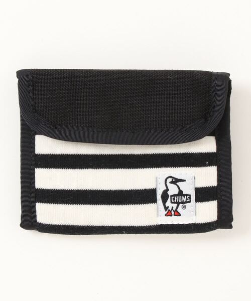CHUMS（チャムス）の「【CHUMS/チャムス】 Trifold Wallet Sweat Nylon（財布・メンズ・ブルー系その他/ネイビー/その他1/イエロー×グリーン/ストライプ/ブラック/ヘザーグレー/その他2/その他3/ブラック×ホワイト/ワイン/その他6/その他4/その他7/その他5/その他8/その他9/その他10/その他11/その他13/その他14/その他15/その他12・FREE）」の2枚目の写真