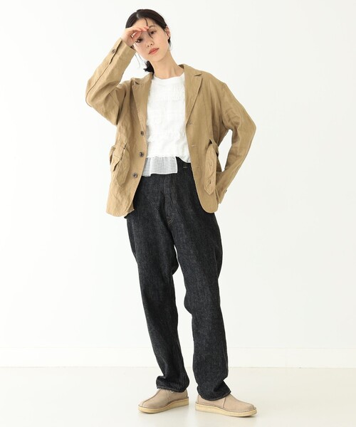 buoybuoy ブイベージュ リネンジャケット buoybuoy ブイベージュ リネンジャケット buoybuoy ブイベージュ