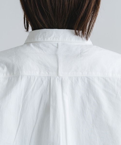 quadro（クオドロ）の「綿麻ダンプレギュラーシャツ（シャツ/ブラウス・レディース・オフホワイト・FREE）」の18枚目の写真