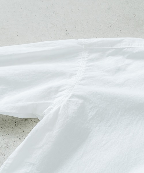 quadro（クオドロ）の「綿麻ダンプレギュラーシャツ（シャツ/ブラウス・レディース・オフホワイト・FREE）」の8枚目の写真