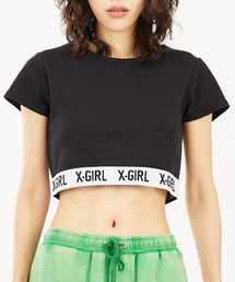 X-girl | LOGO CROPPED TOP(Tシャツ/カットソー)