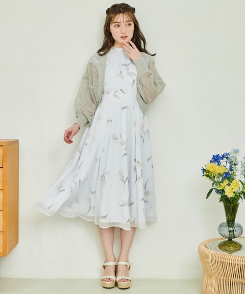 Noela（ノエラ）の「レイヤード花柄ワンピ（ワンピース）」 - WEAR