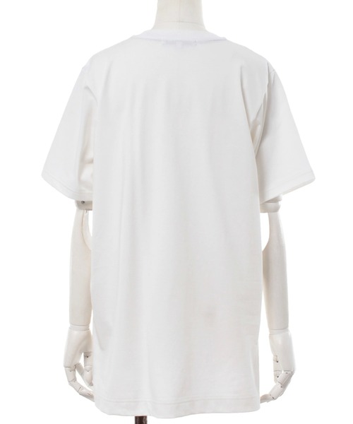 UN3D.（アンスリード）の「UN3D./アンスリード/FABRIC MIX T-SH（Tシャツ/カットソー・レディース・ブラック/ホワイト・38）」の7枚目の写真