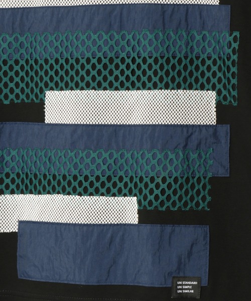 UN3D.（アンスリード）の「UN3D./アンスリード/FABRIC MIX T-SH（Tシャツ/カットソー・レディース・ブラック/ホワイト・38）」の8枚目の写真