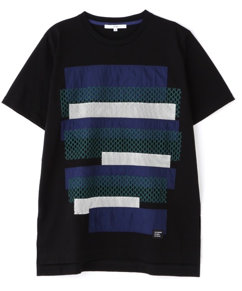 UN3D.（アンスリード）の「UN3D./アンスリード/FABRIC MIX T-SH（Tシャツ/カットソー・レディース・ブラック/ホワイト・38）」の12枚目の写真