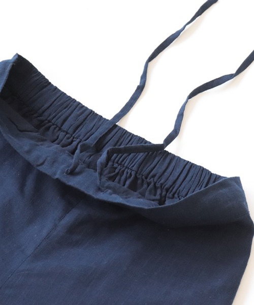 antiqua(アンティカ)の「インド綿100%使用!極上の穿き心地叶うワイドタックパンツ(その他パンツ・レディース・ネイビー/ブラック・FREE)」の11枚目の写真