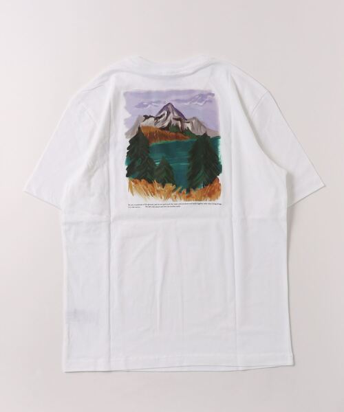 adidas（アディダス）の「アディダス アドベンチャー ネイチャー アウェイクニング Tシャツ / アディダスオリジナルス adidas Originals（Tシャツ/カットソー・メンズ・ホワイト・XX-LARGE/3XL/LARGE/X-LARGE/XX-SMALL/MEDIUM/SMALL/X-SMALL）」の6枚目の写真