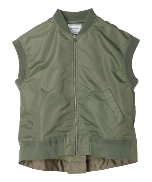 AMERICAN HOLIC(アメリカンホリック)の「MA-1ノースリーブブルゾン(その他アウター・レディース・カーキ・L/M)」の22枚目の写真