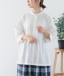 FORK&SPOON　コットンリネンブラウス
