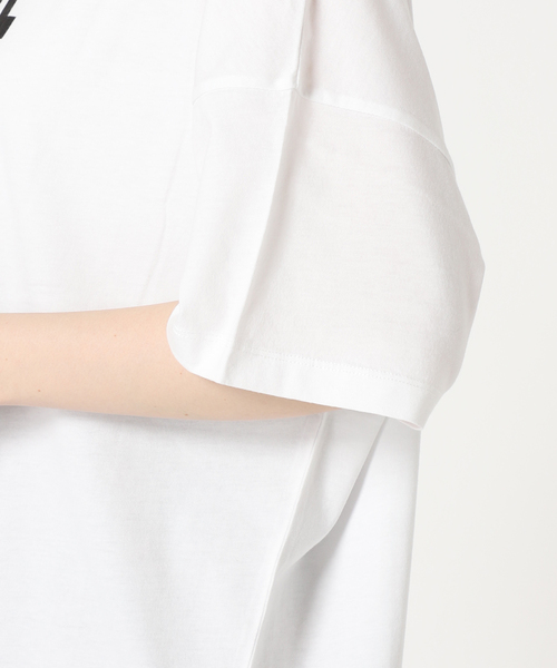 JOURNAL STANDARD(ジャーナルスタンダード)の「NATUREビッグロゴTシャツ(Tシャツ/カットソー・レディース・ブラック系その他/ホワイト・FREE)」の15枚目の写真