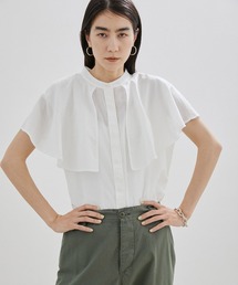 SALON adam et rope' | 【WEB限定】ラッフルスリーブブラウス(シャツ/ブラウス)