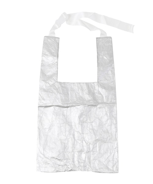 Figments（フィグメンツ）の「メタリックショッパーバッグ（トートバッグ・レディース・ブラック/シルバー・FREE）」の6枚目の写真