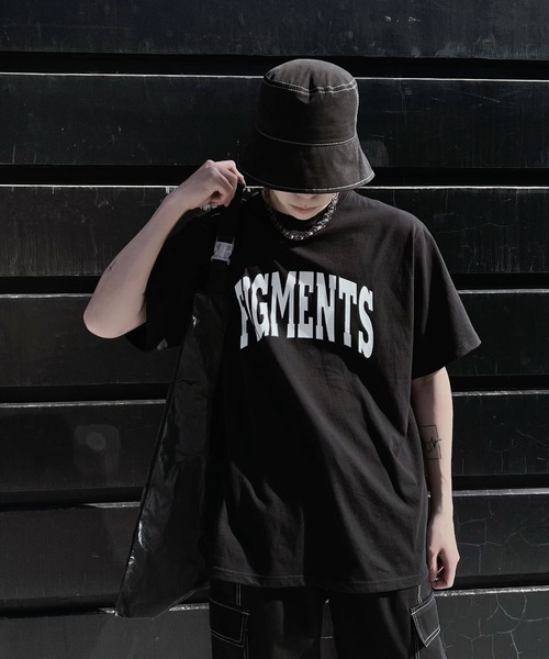 Figments（フィグメンツ）の「メタリックショッパーバッグ（トートバッグ・レディース・ブラック/シルバー・FREE）」の15枚目の写真