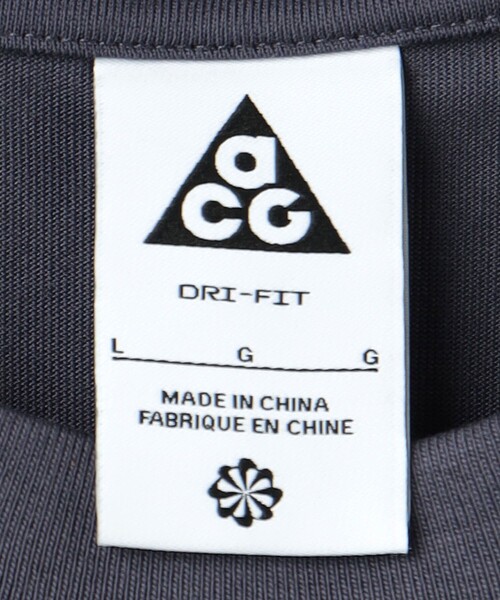 ACG(エィシージー)の「<NIKE ACG> NRG LBR TEE/Tシャツ(Tシャツ/カットソー・メンズ・ブラック/ホワイト・L/XL/M)」の7枚目の写真